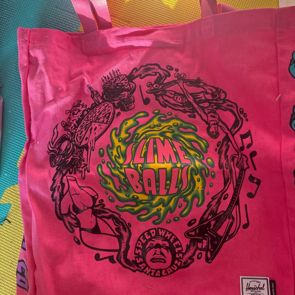 Limited edition Santa Cruz Herschel bag/tote